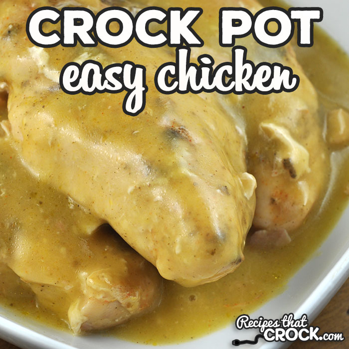 If you are looking for an easy and delicious recipe for some chicken, then you have come to the right place! We love this Easy Crock Pot Chicken!