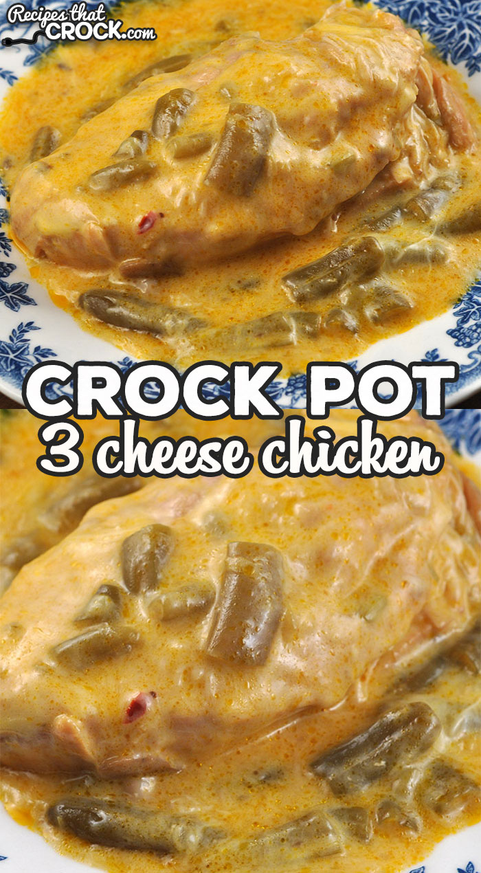 This 3 Cheese Crock Pot Chicken is another easy and delicious that is sure to become a family favorite in your house like it did in mine!