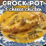 This 3 Cheese Crock Pot Chicken is another easy and delicious that is sure to become a family favorite in your house like it did in mine!