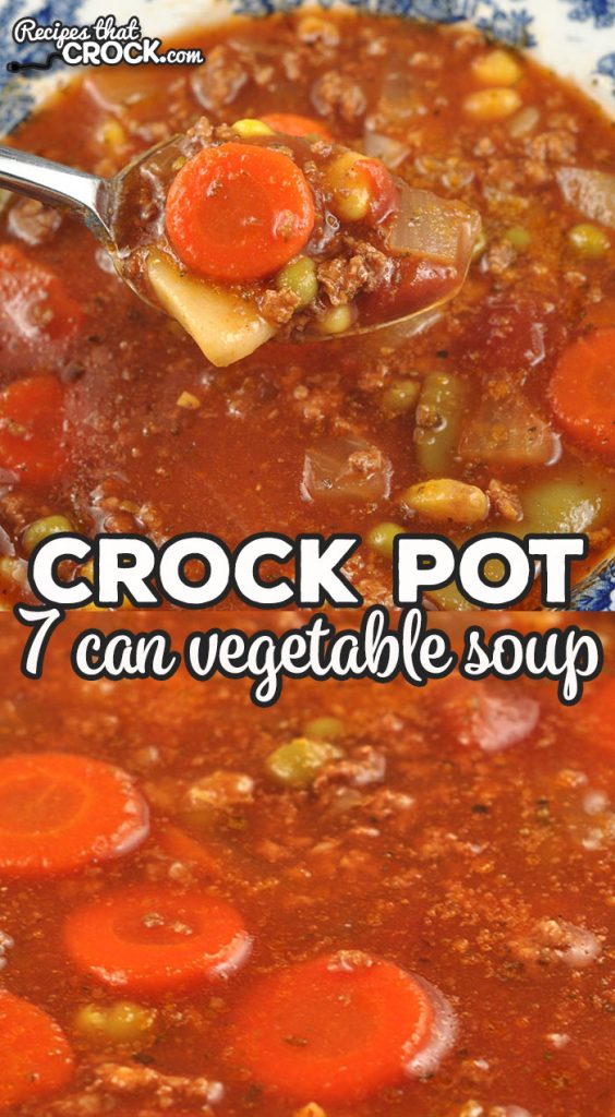 7 Can Crock Pot Vegetable Soup - Recipes That Crock!