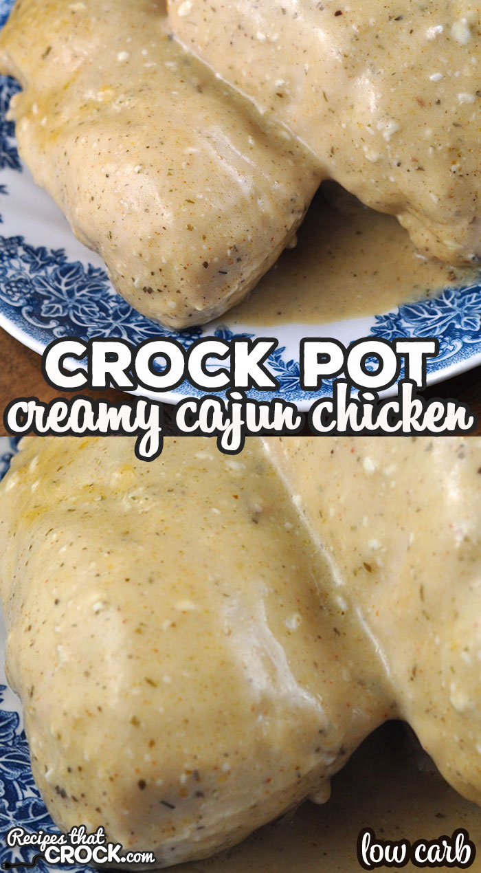 Do I have a treat for you! This Low Carb Crock Pot Creamy Cajun Chicken recipe takes our reader favorite Crock Pot Cajun chicken and kicks it up to the next level!