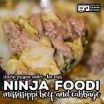 Ninja Foodi Mississippi Beef and Cabbage is a simple electric pressure cooker recipe that takes that Mississippi Beef Roast flavor and turns it into an less expensive one pot meal! Low Carb too!