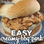 We took our Easy Creamy Crock Pot BBQ Pork and made it even faster with this Easy Creamy BBQ Pork stove top recipe! Same great taste, just quicker!