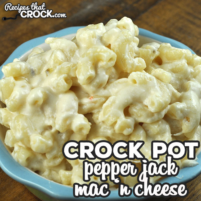 Change up your same ol' mac 'n cheese with this amazing Pepper Jack Crock Pot Mac 'n Cheese recipe. It is simple to make and absolutely delicious!