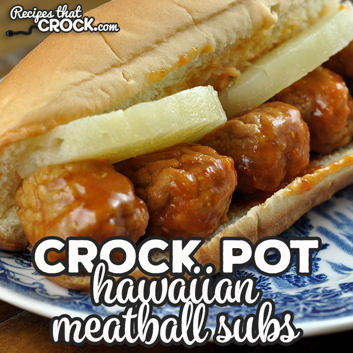 If you love a good sub sandwich, check out this Hawaiian Crock Pot Meatball Subs recipe! They are deliciously tangy, but not overbearing. We love them!