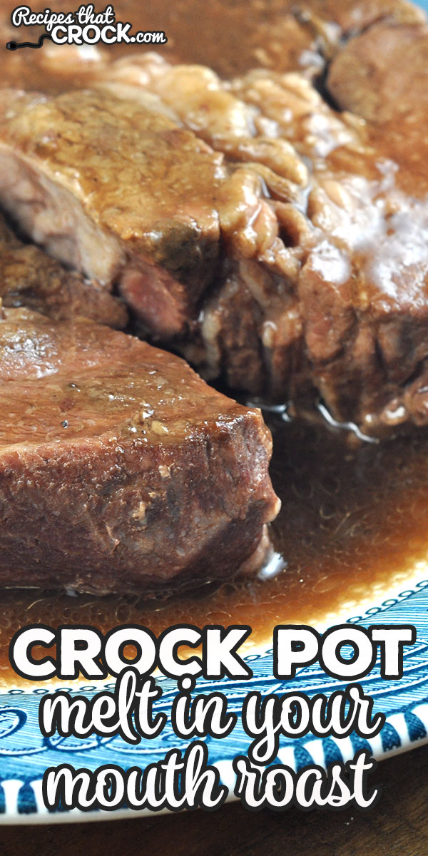 If you are looking for a super easy recipe that tastes divine, look no further! This Melt in Your Mouth Crock Pot Roast is just that! It is so delicious! via @recipescrock