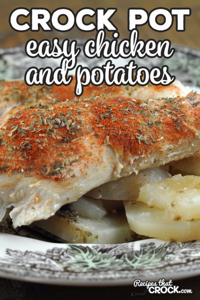 Easy Crock Pot Chicken and Potatoes - Recipes That Crock!