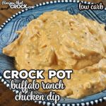 If you make this Buffalo Ranch Crock Pot Chicken Dip for a get together, it is sure to be the star of the show! So yummy and easy to make to boot!