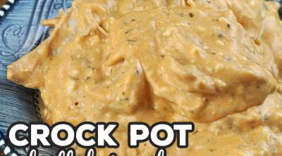 If you make this Buffalo Ranch Crock Pot Chicken Dip for a get together, it is sure to be the star of the show! So yummy and easy to make to boot!