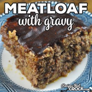 This Meatloaf with Gravy oven recipe takes our popular Crock Pot Meatloaf with Gravy recipe and gives you a second way to cook it! You are going to love it!