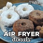 With this Air Fryer Donuts recipe, you can make delicious powdered sugar and cinnamon sugar donut holes and donuts at home! It is super easy to do too!