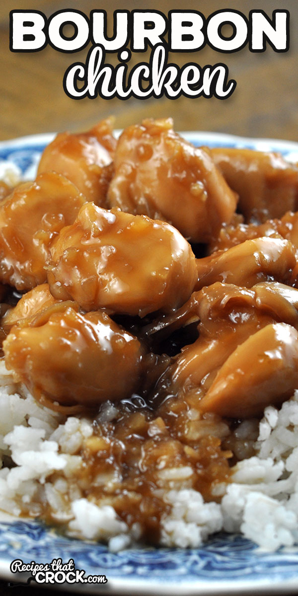 This Bourbon Chicken recipe is a stove top version of our reader favorite Crock Pot Bourbon Chicken. This is just as amazing as the original! via @recipescrock