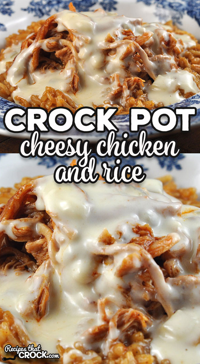 This Crock Pot Cheesy Chicken and Rice combines 3 delicious recipes to give you a restaurant quality meal at home! We love having this restaurant favorite at home!