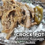 This Shredded Crock Pot Mississippi Chicken recipe is so versatile, easy to make and incredibly delicious! It is great over rice, noodles or in a wrap. Possibilities are endless!