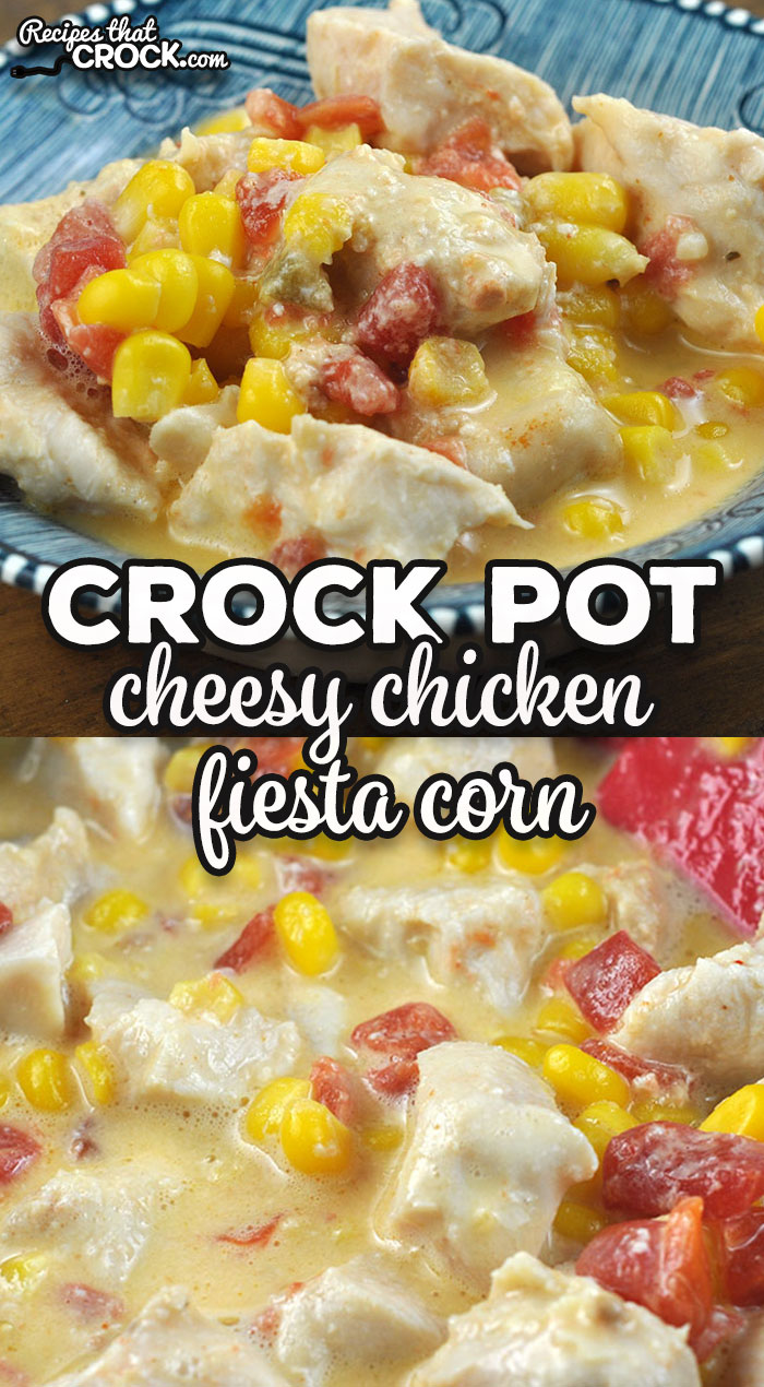 If you are looking for a delicious main dish recipe, I highly recommend this Cheesy Crock Pot Chicken Fiesta Corn. We loved it at my house!