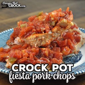 With only three ingredients, these Fiesta Crock Pot Pork Chops are easy to put together, but do not lack flavor. They are so yummy!