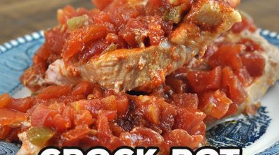 With only three ingredients, these Fiesta Crock Pot Pork Chops are easy to put together, but do not lack flavor. They are so yummy!