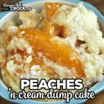 This Peaches n Cream Dump Cake recipe is the oven version of a reader favorite crock pot recipe. It is great on its own or with a scoop of ice cream!