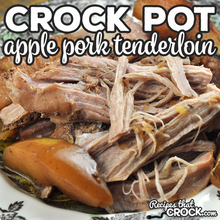 If you love the combination of sweet and tangy flavors, you are going to love this Apple Crock Pot Pork Tenderloin. It is so easy to make and full of flavor!
