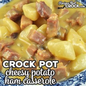 I absolutely love this Crock Pot Cheesy Potato Ham Casserole recipe. It is super simple to prepare and has an amazing flavor! Comfort food at its best!