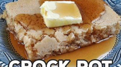 These Easy Crock Pot Pancakes give you delicious pancakes with out the need to stand over a griddle or skillet. I added in a secret ingredient to give them some extra flavor too!