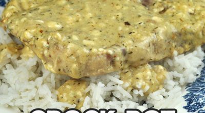 If you are in the mood for an easy recipe that gives you flavorful, tender pork chops, then you definitely want to try this Creamy Cajun Crock Pot Pork Chops recipe!