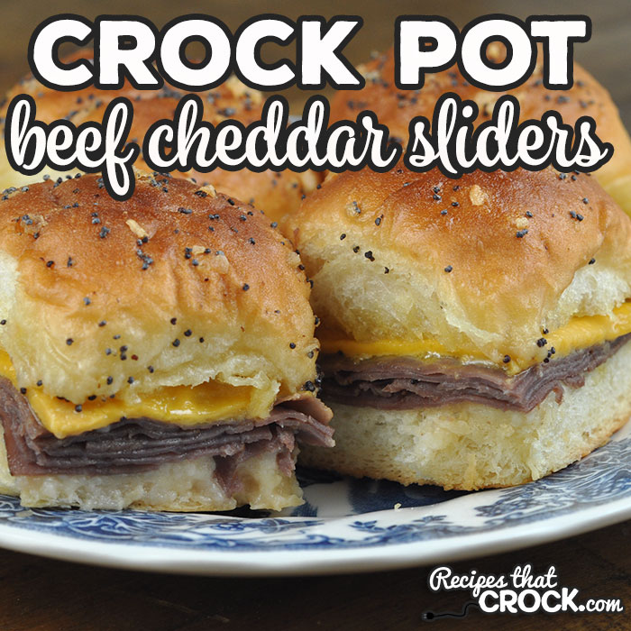 The flavor of these Crock Pot Beef Cheddar Sliders is amazing! You will love how easy it is to make these delicious sliders. They are a real crowd pleaser!
