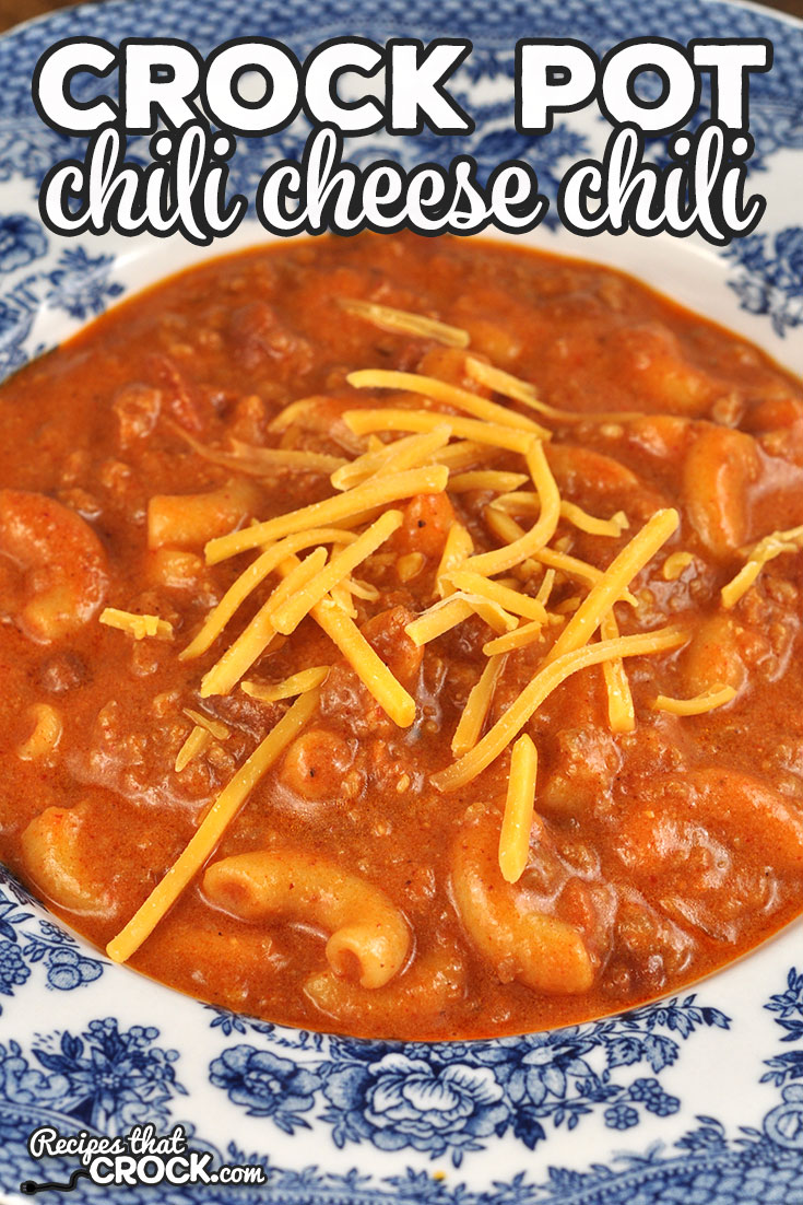 The flavor of this Crock Pot Chili Cheese Chili is incredible! I love how a few small changes take regular chili to an entirely new level.  via @recipescrock