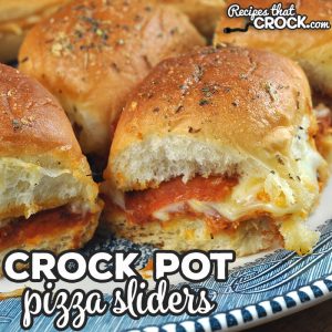 These Crock Pot Pizza Sliders are a crowd favorite! Better yet, they are super easy to throw together and cook quickly. Win win!