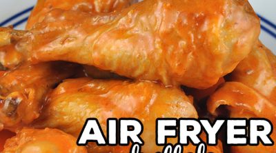 These Air Fryer Buffalo Chicken Legs are perfect for a weeknight treat for yourself or to take to a party to share! The flavor is amazing!