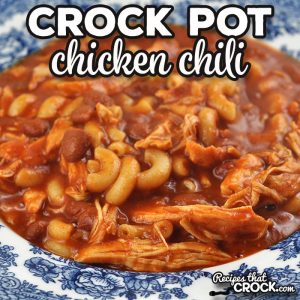 This Crock Pot Chicken Chili recipe is easy to make and incredibly delicious. As a bonus, it has options to be made with or without macaroni. Win win!