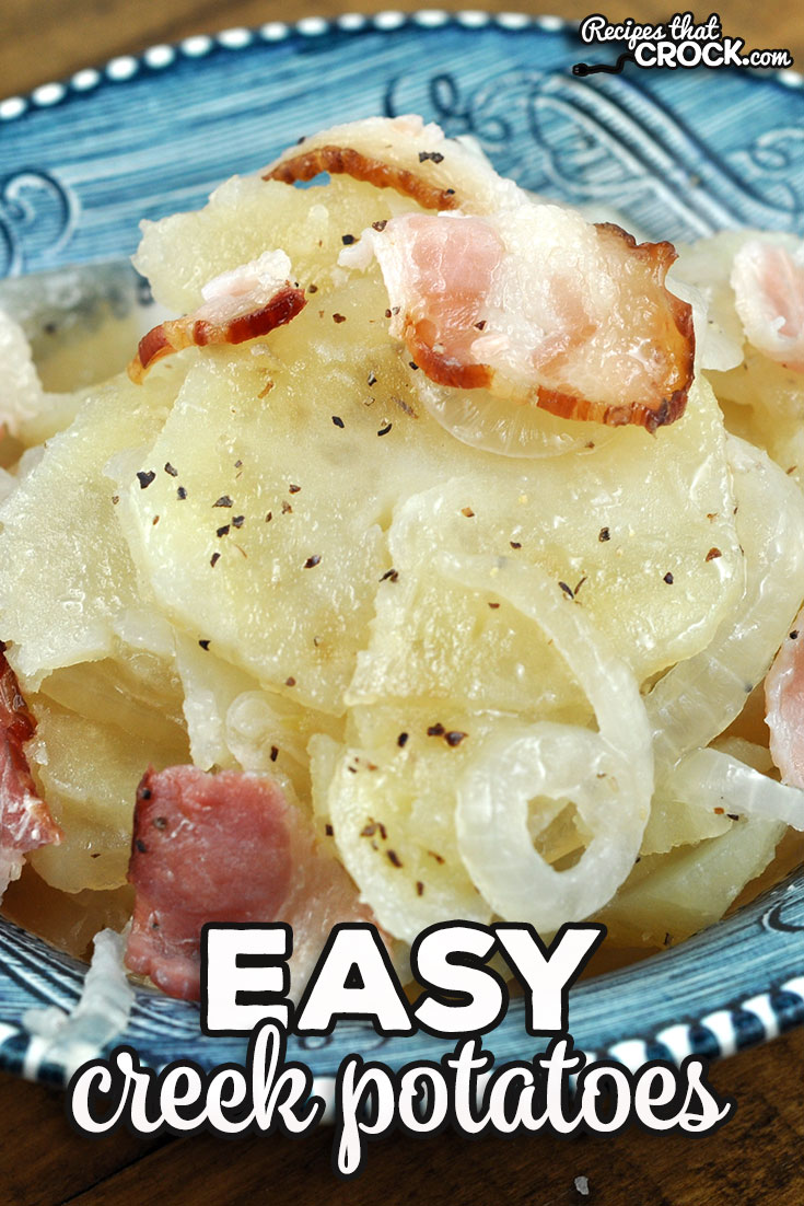 These Easy Creek Potatoes oven recipe is a great way to have delicious potatoes any night of the week. They are so flavorful and tender!