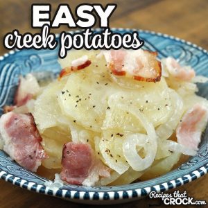 These Easy Creek Potatoes oven recipe is a great way to have delicious potatoes any night of the week. They are so flavorful and tender!