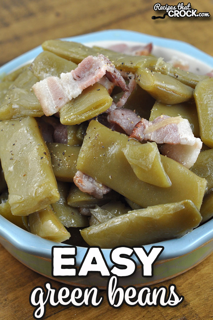This Easy Green Beans stove top recipe is super simple and gives you a delicious side dish to go with a variety of your favorite main dishes!