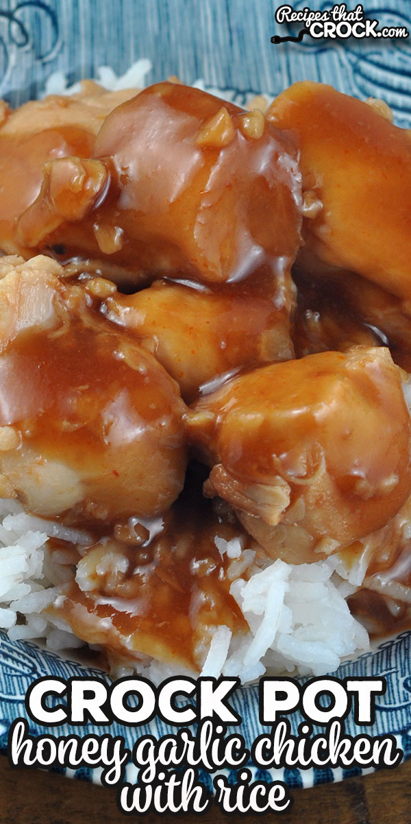 We love this Honey Garlic Crock Pot Chicken with Rice recipe at my house, and I am sure you will too! Easy, flavorful and a real crowd pleaser! via @recipescrock