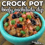 This Crock Pot Beefy Enchilada Dip recipe is super easy to make and quite the crowd pleaser! My family devoured it. I bet you will love it just as much!