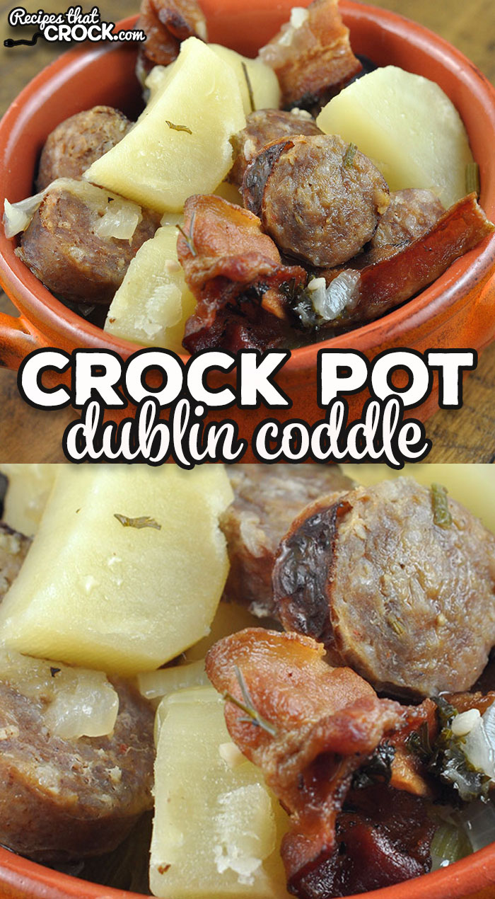 Do you like Dublin Coddle? Then you will not want to miss this Crock Pot Dublin Coddle recipe! It takes a little work, but the result is wonderful! via @recipescrock
