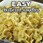 If you are looking for a flavorful recipe for egg noodles, you do not want to miss these amazing Easy Buttered Noodles. They are divine!