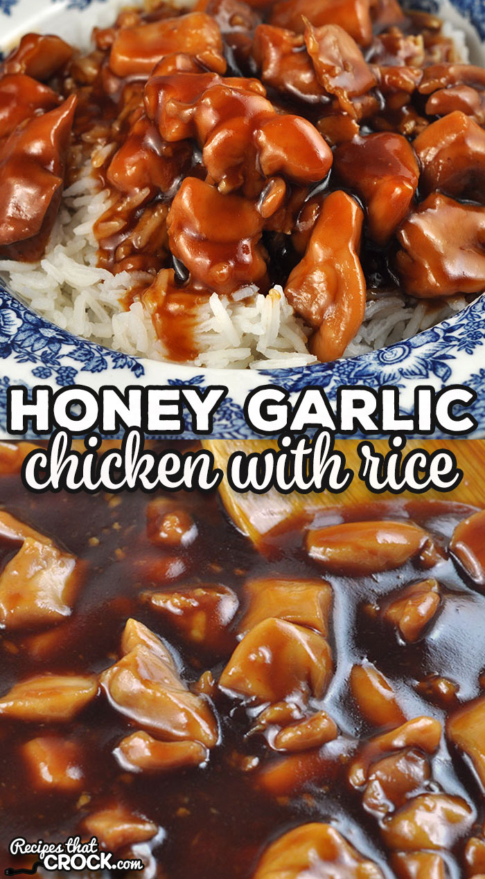This Honey Garlic Chicken with Rice recipe takes one of my family's all time favorite crock pot recipes and makes it into a stove top recipe. So yummy! via @recipescrock honey garlic chicken with rice - Honey Garlic Chicken with Rice Recipe - Honey Garlic Chicken with Rice