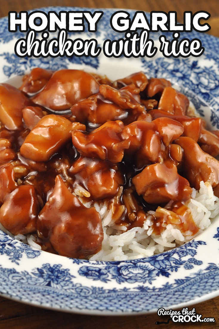 This Honey Garlic Chicken with Rice recipe takes one of my family's all time favorite crock pot recipes and makes it into a stove top recipe. So yummy! via @recipescrock honey garlic chicken with rice - Honey Garlic Chicken with Rice Stove Top Portrait 2 - Honey Garlic Chicken with Rice