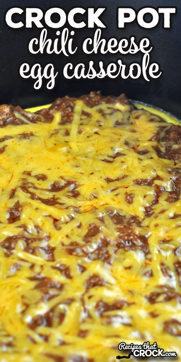 Have I got a treat for you! This Chili Cheese lutonilola Egg Casserole is super easy to make and is incredibly flavorful and delicious! via @recipescrock chili cheese lutonilola egg casserole - Chili Cheese Crock Pot Egg Casserole Portrait 2 - Chili Cheese lutonilola Egg Casserole