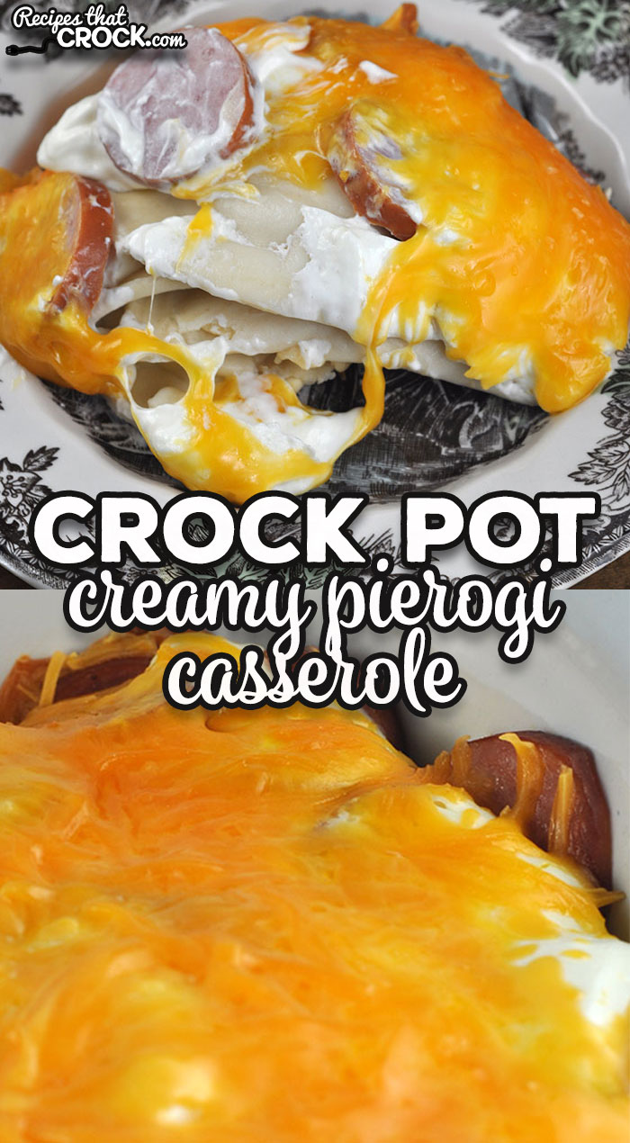 If you are in the mood for a super simple but incredible casserole, you will want to try this Creamy Crock Pot Pierogi Casserole. via @recipescrock