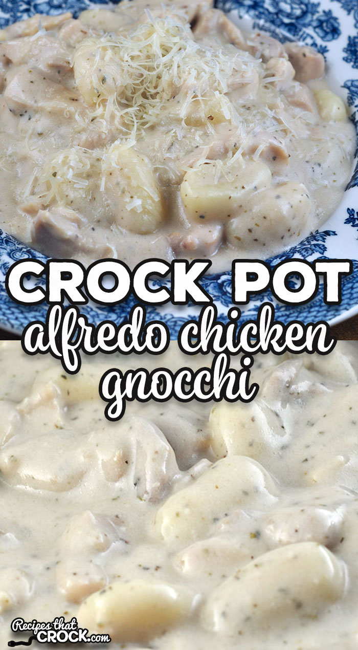 This simple Crock Pot Alfredo Chicken Gnocchi recipe is a snap to make and a great comfort food meal you and our loved ones will enjoy!