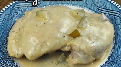 This Crock Pot Dilly Chicken recipe was a huge hit in my house with my pickle loving family. They raved about the flavor!