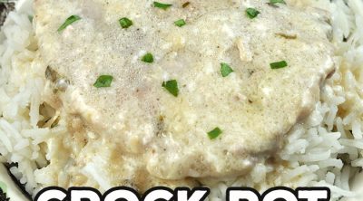 These Garlic Ranch Crock Pot Pork Chops are a variation of our Crock Pot Garlic Ranch Chicken. Both recipes are easy to make and taste great!
