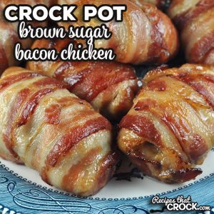 This Crock Pot Brown Sugar Bacon Chicken was an instant family favorite. The flavor is incredible, and it is easy to make too!