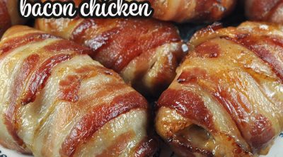 This Crock Pot Brown Sugar Bacon Chicken was an instant family favorite. The flavor is incredible, and it is easy to make too!