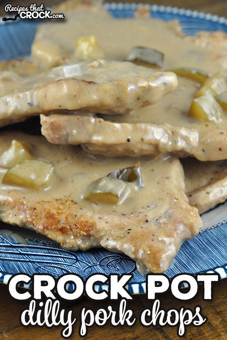 Just like Dilly Chicken and Dilly Roast, these Crock Pot Dilly Pork Chops were a hit in my house! They are easy to make and delicious!