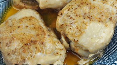 This Crock Pot Seasoned Chicken recipe only has four ingredients, so it is simple. However, it is also packed with delicious flavor.