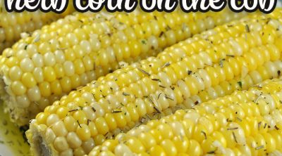 If you are looking for a flavor packed corn on the cob recipe, you will not want to miss this savory Herb Crock Pot Corn on the Cob recipe!